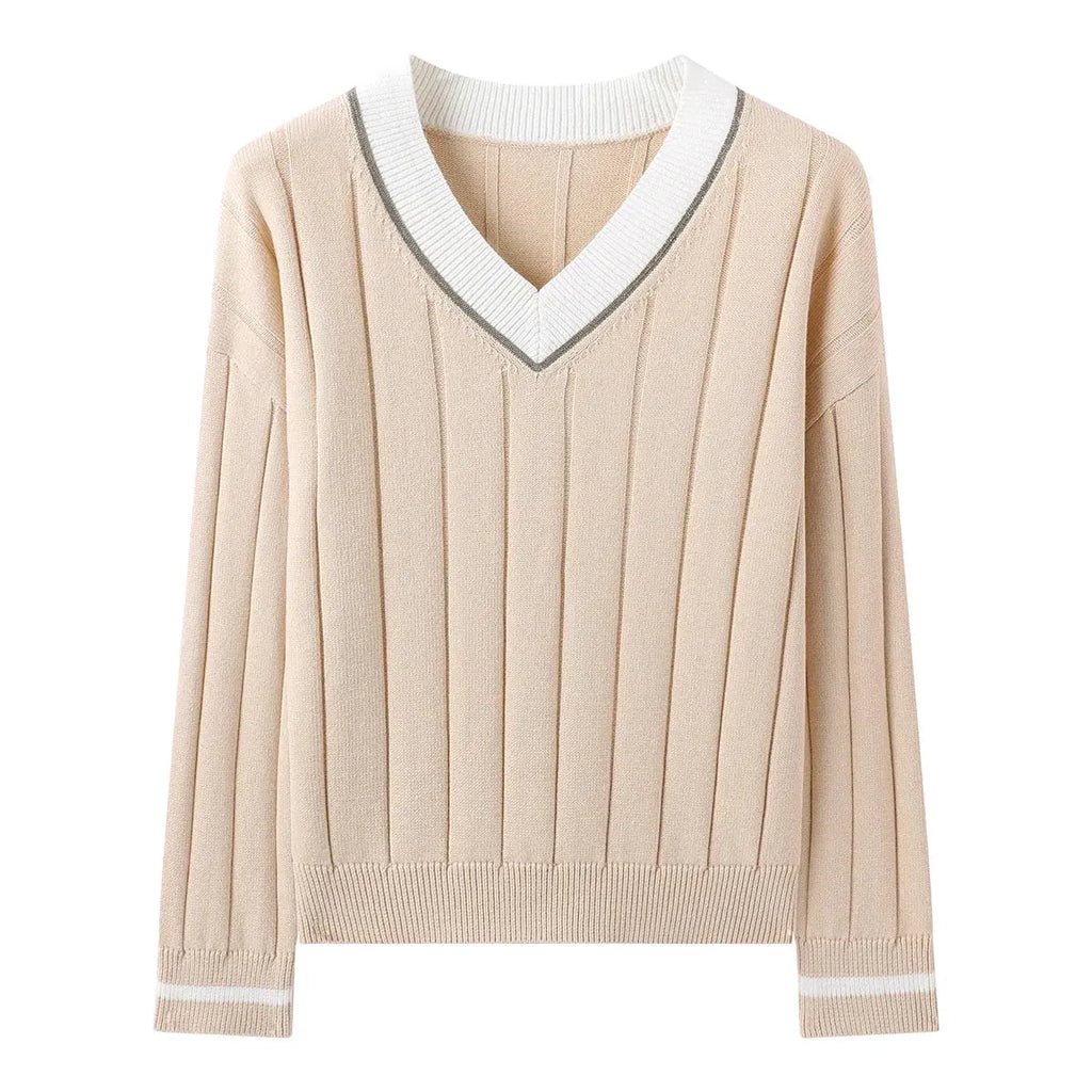 Women’s Luxe Cotton V-Neck