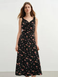 Plus-Size Lace Strapless Dress Slimming Summer Long Dress