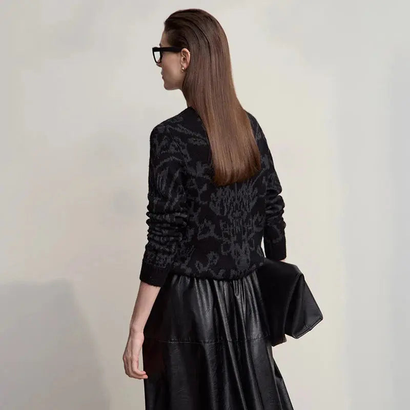 Women's Winter Elegant Long-Sleeve Sweater