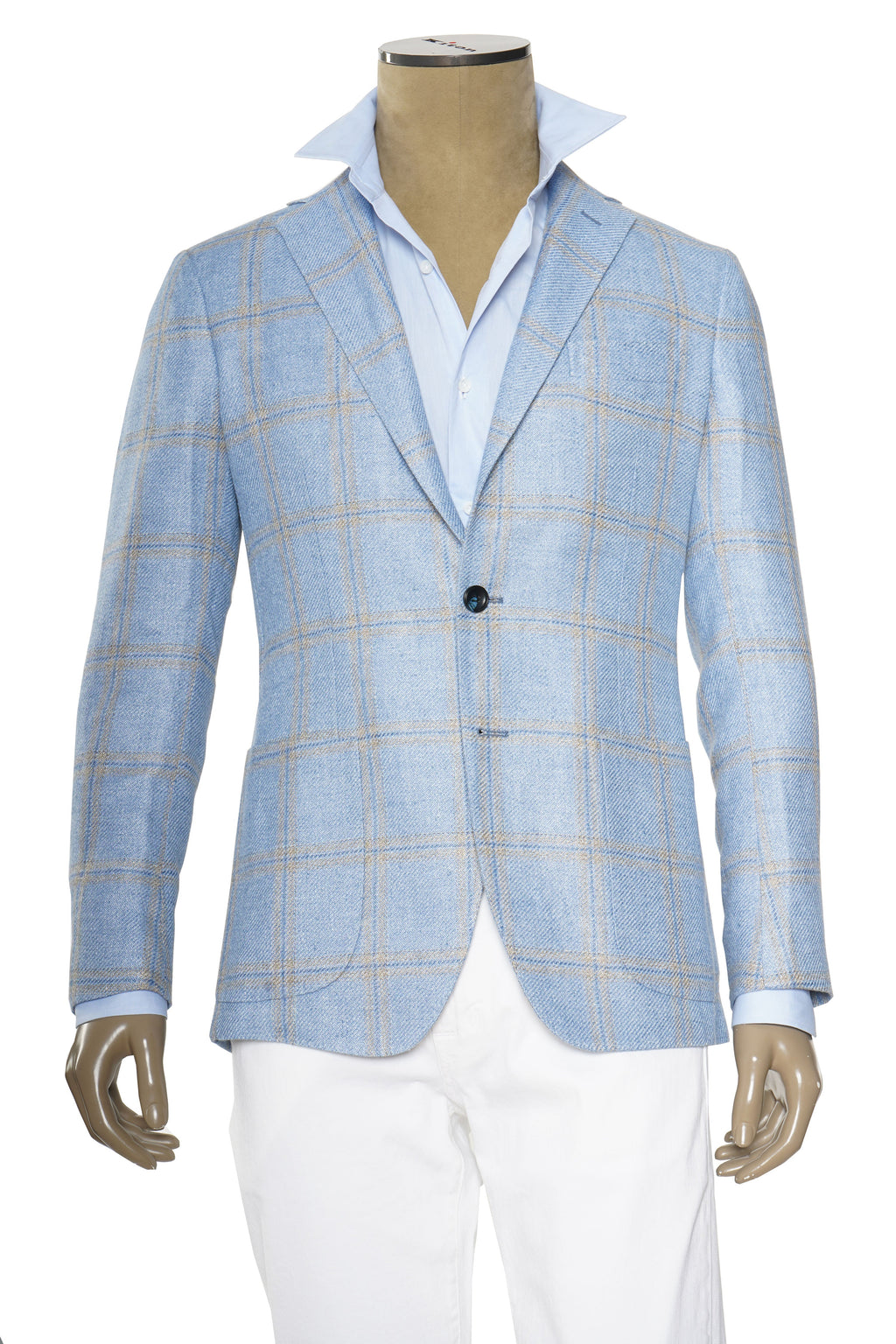 Sartorio Windowpane Virgin Wool Sport Jacket