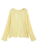 Vintage Inspired Women's Knit Top