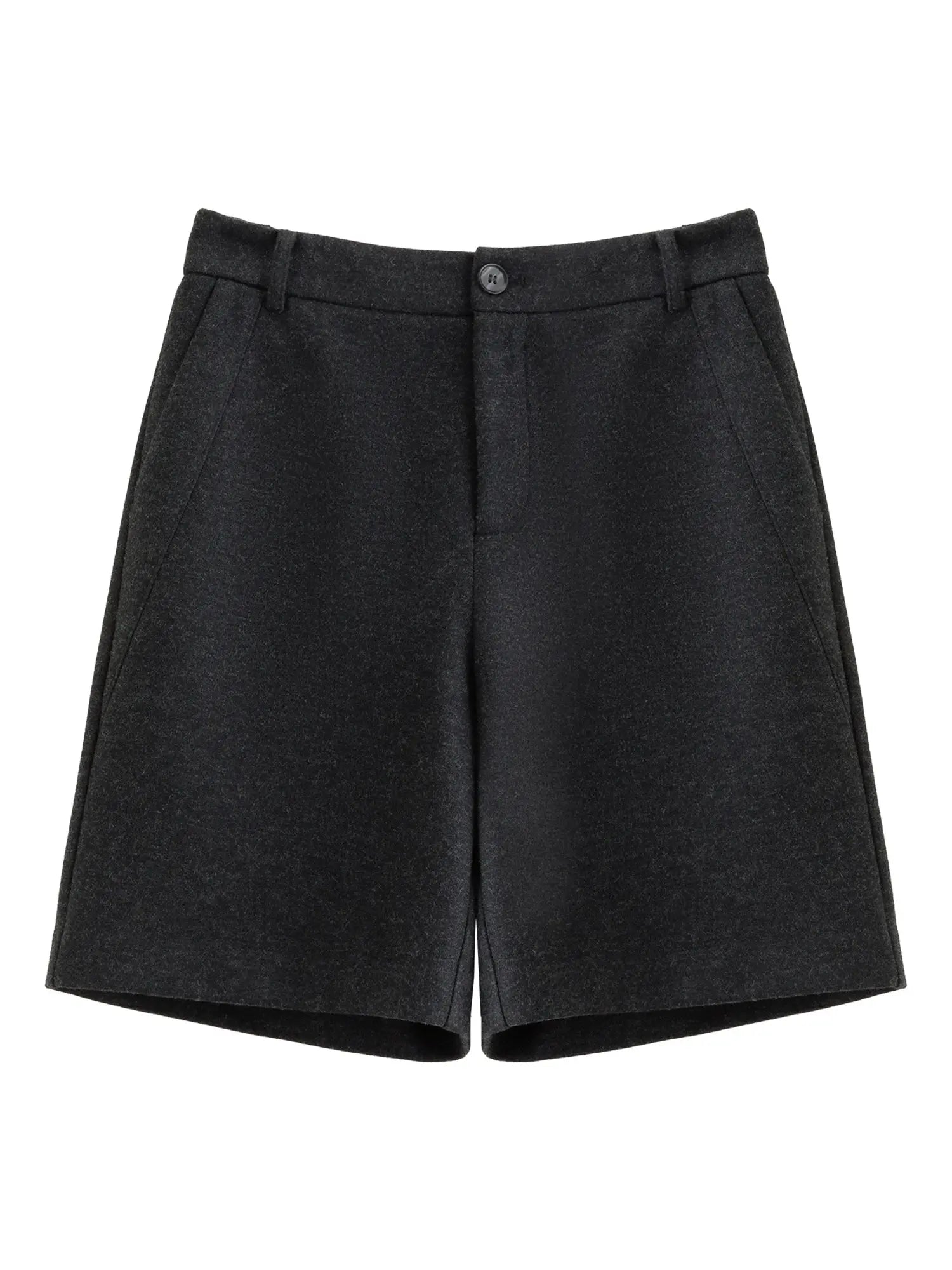 Plus Size Women’s Wool Blend Shorts