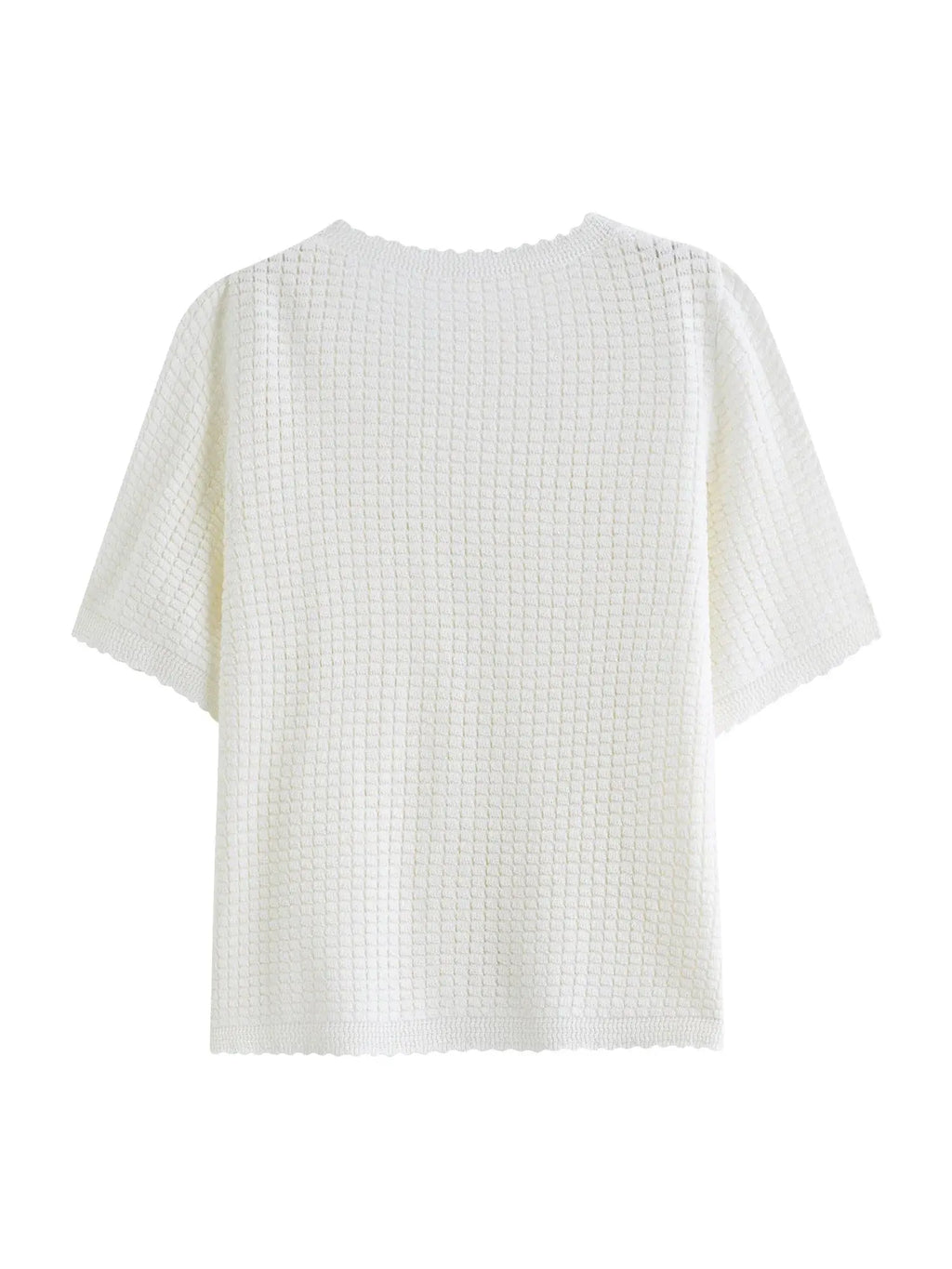 Fluid Silhouette Summer Mesh Cardigan