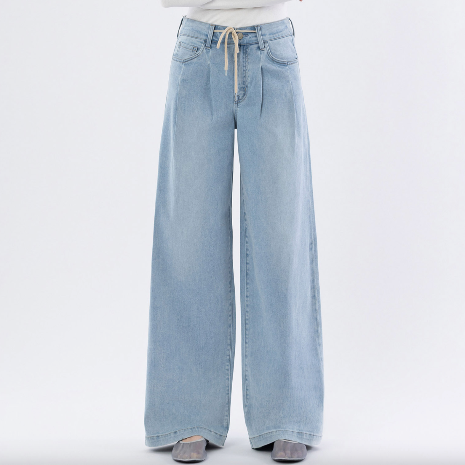 Rowen Wide Leg Jeans - Flying Monkey