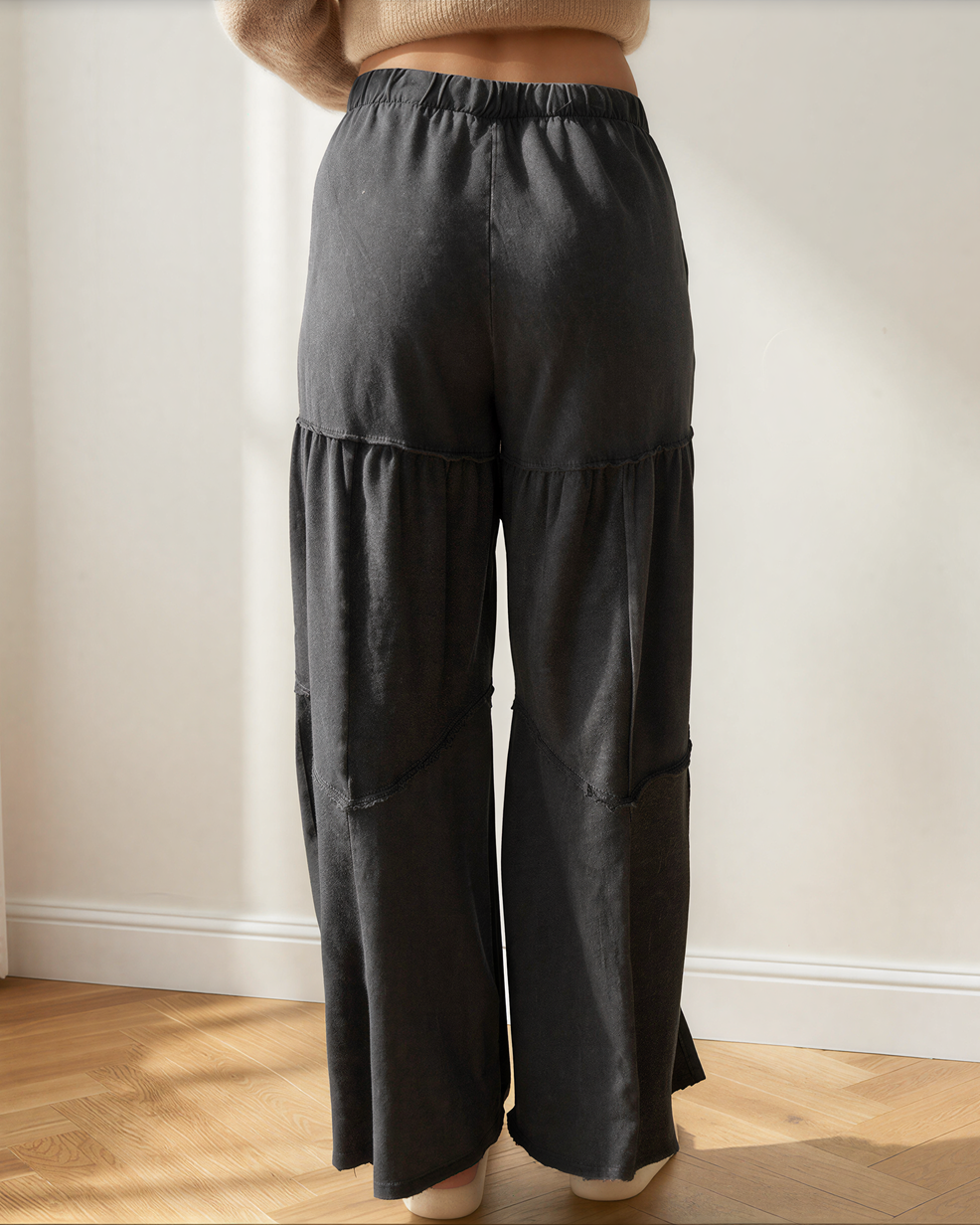 Hazel Mineral Wash Drawstring Pants