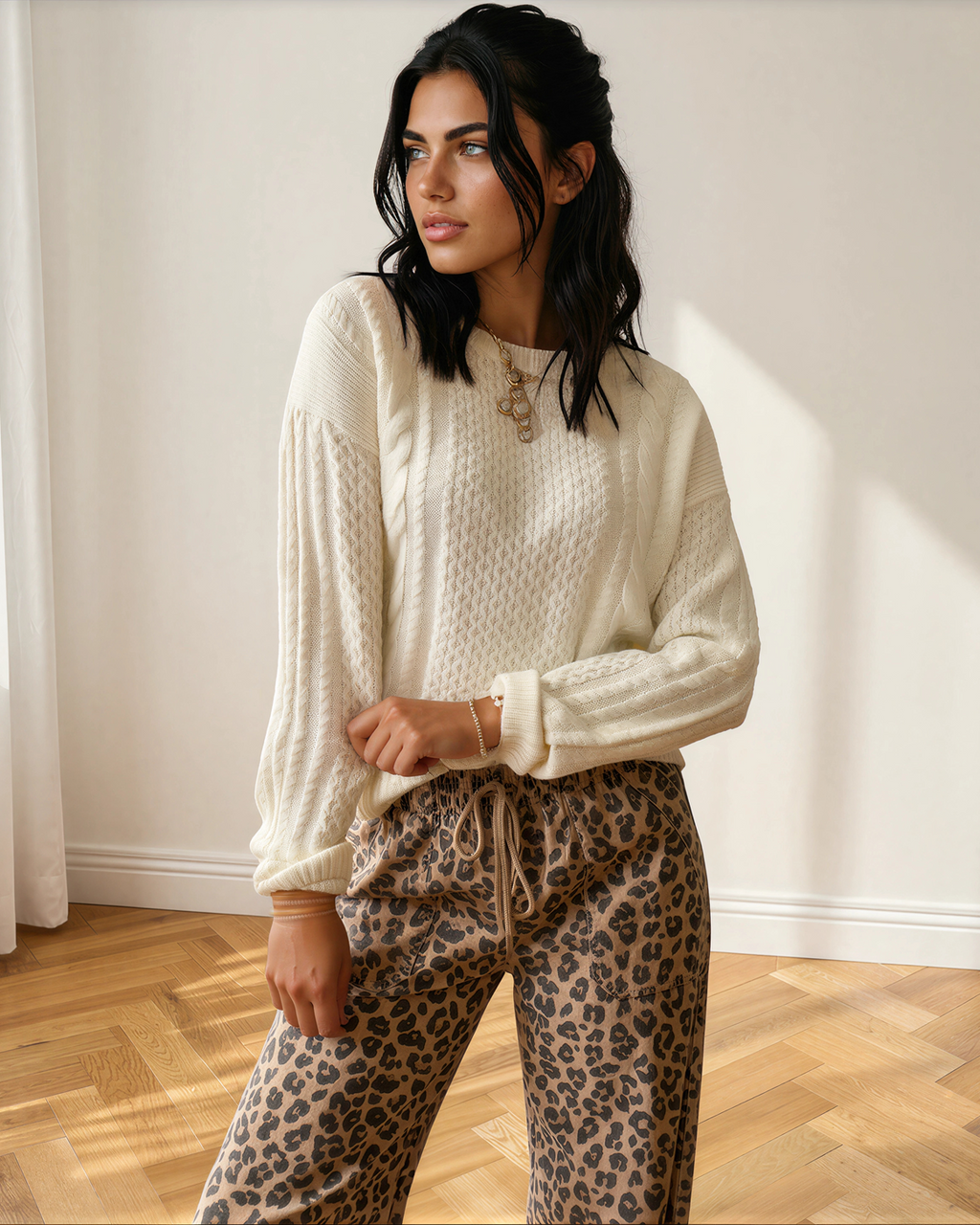 Elowyn Detail Knit Sweater
