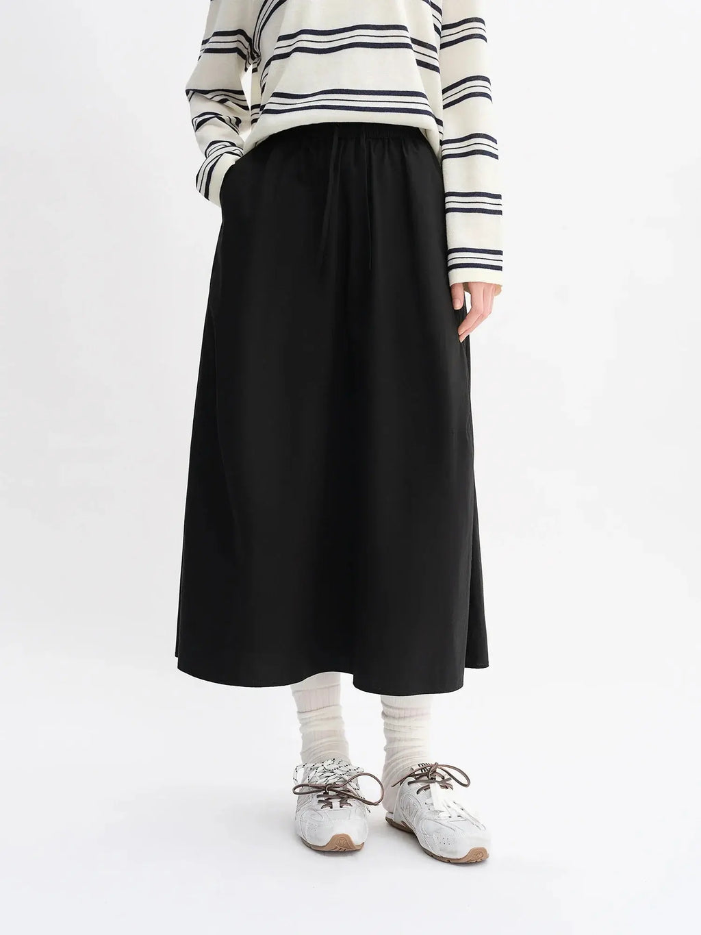 3-Piece Sweater, Skirt, and Shawl Set