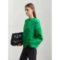 Women's Strawberry Jacquard Winter Sweater