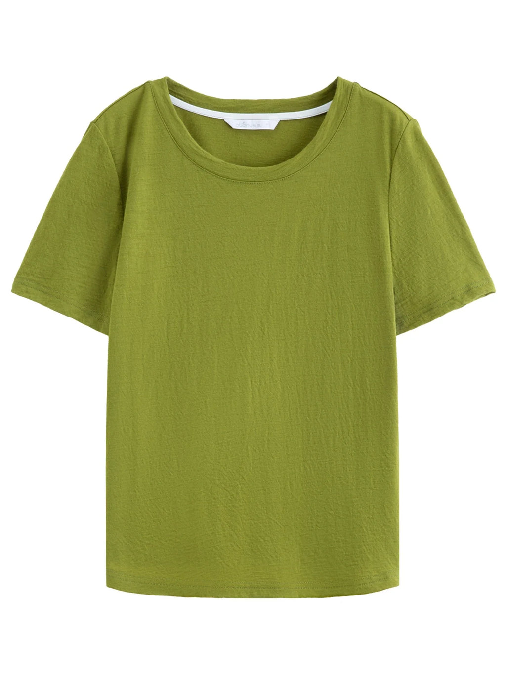 Women's Knit Top Green & Gray Layered Two-Piece Knit
