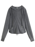 Waist-Defined Sweatshirt and Jogger Set