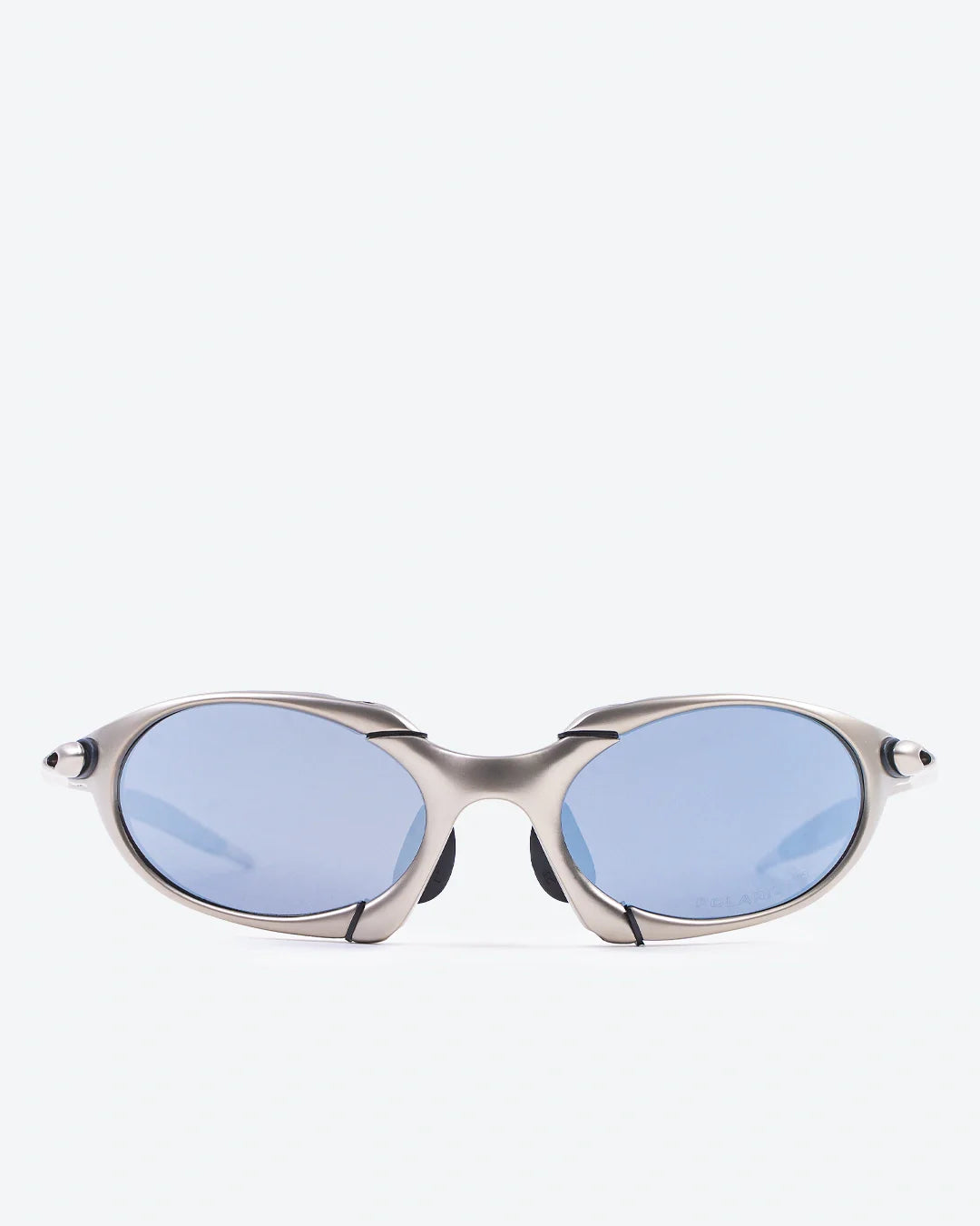 TITAN - Ruby Polarized Lenses, Satin Chrome Frame