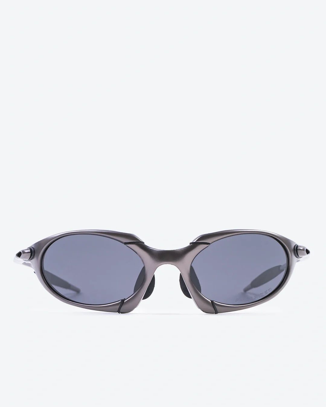 TITAN - Ruby Polarized Lenses, Satin Chrome Frame