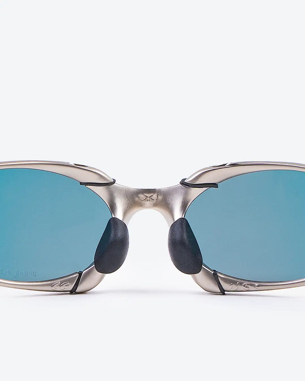TITAN - Ruby Polarized Lenses, Satin Chrome Frame