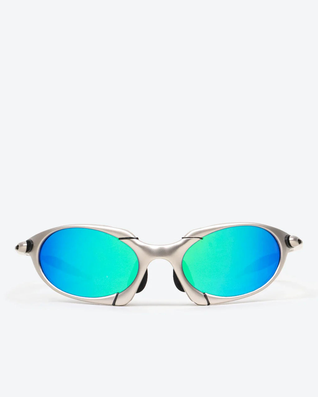 TITAN - Silver Mirrored Polarized Lenses, Satin Chrome Frame