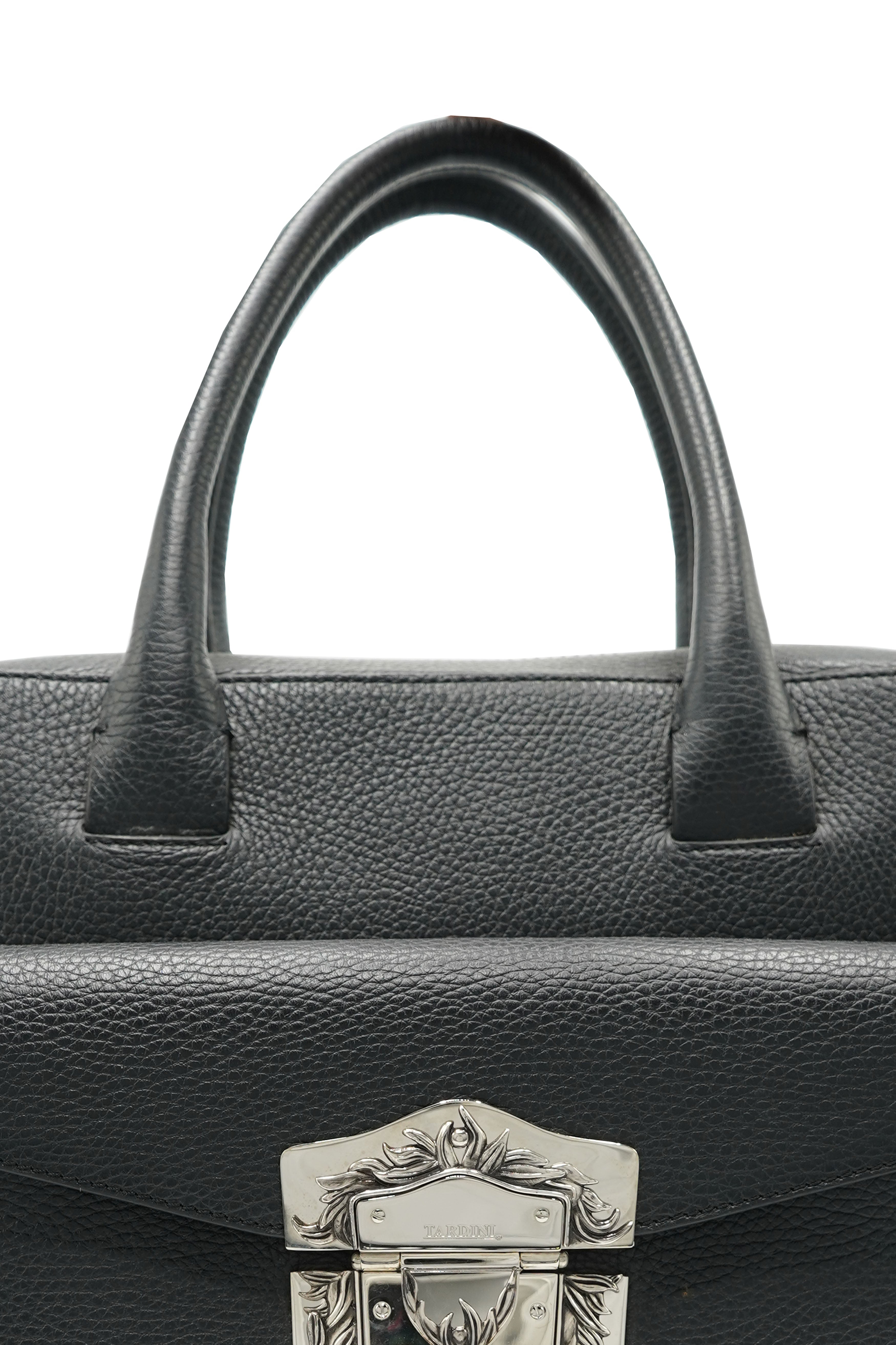 Tardini Shell Cordovan Satchel Briefcase