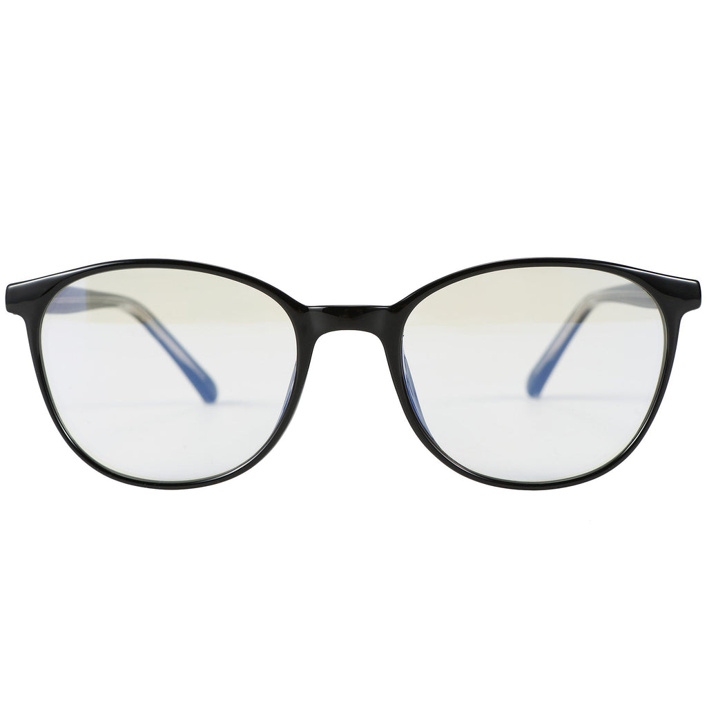 Day-Time Taylor Kids Blue Light Blocking Glasses - Black