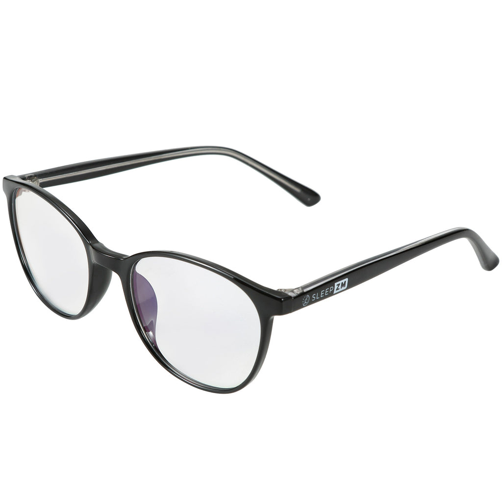Day-Time Taylor Kids Blue Light Blocking Glasses - Black