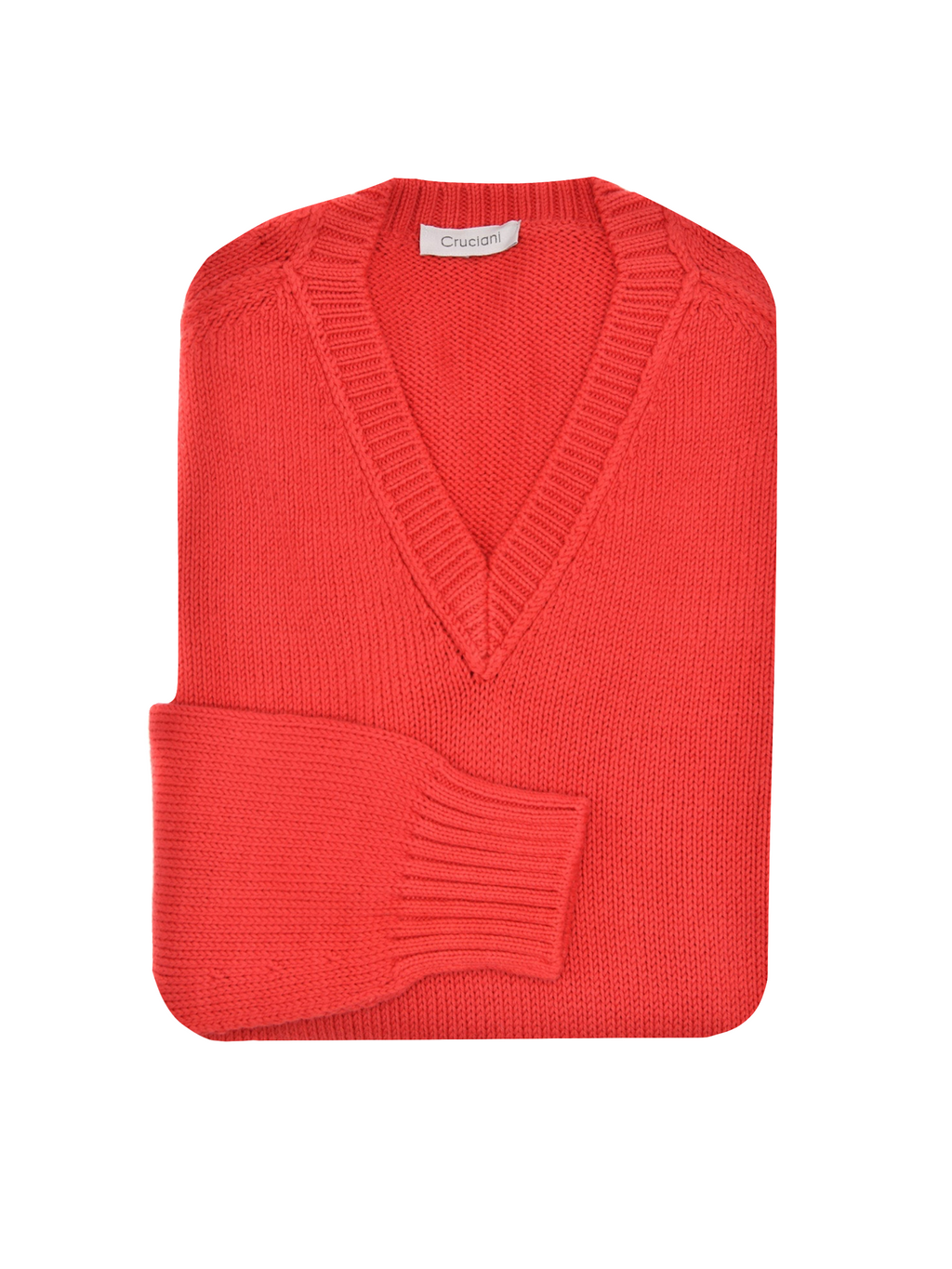 Cruciani Cotton V-Neck Sweater
