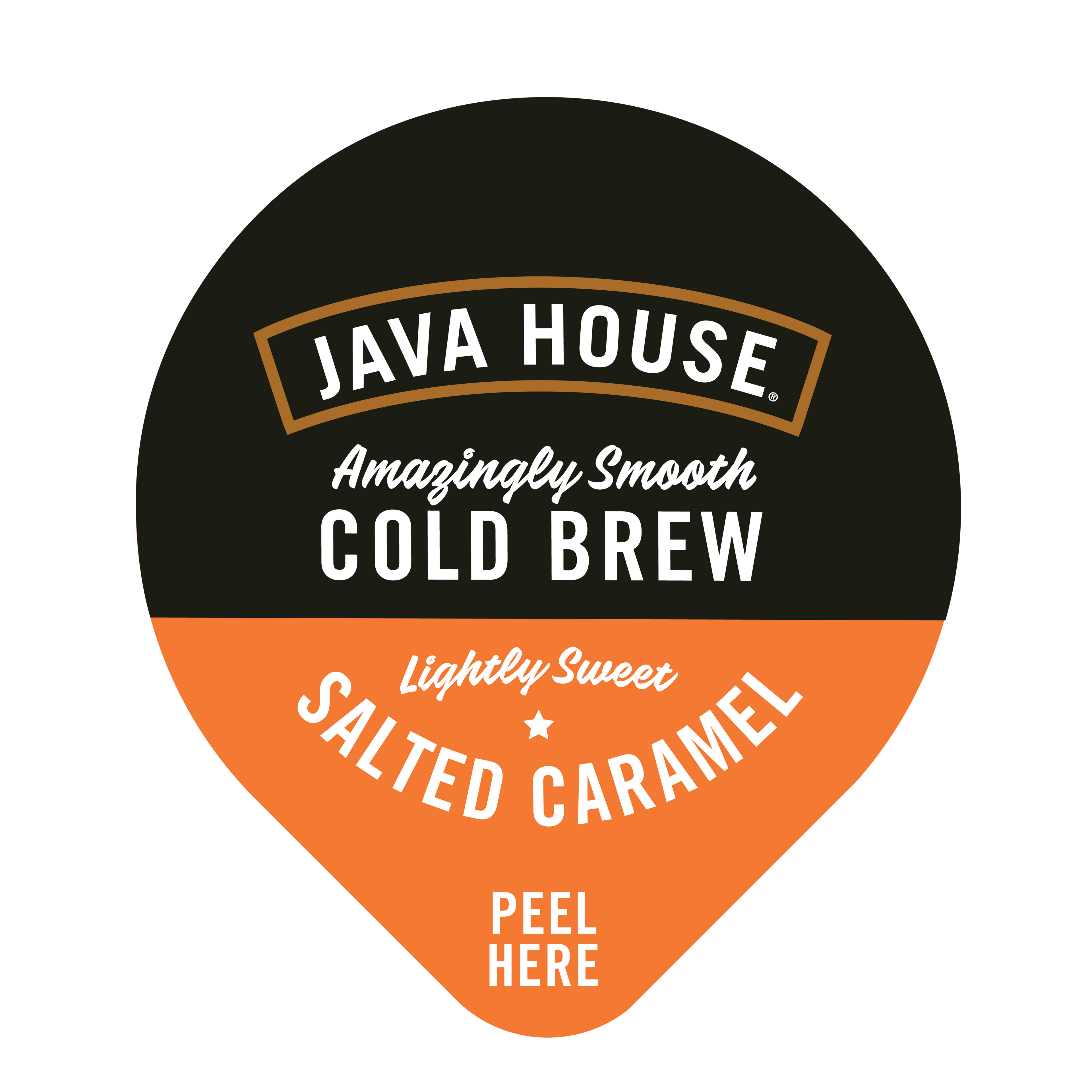 Cold Brew Coffee Pods - Salted Caramel - Lightly Sweet