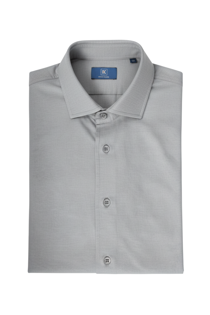 Kired CAPRI Long Sleeve Full Button Polo Shirt