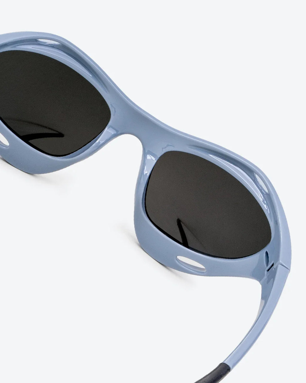 Vortex - Silver Mirrored Lenses, Slate Blue Frame