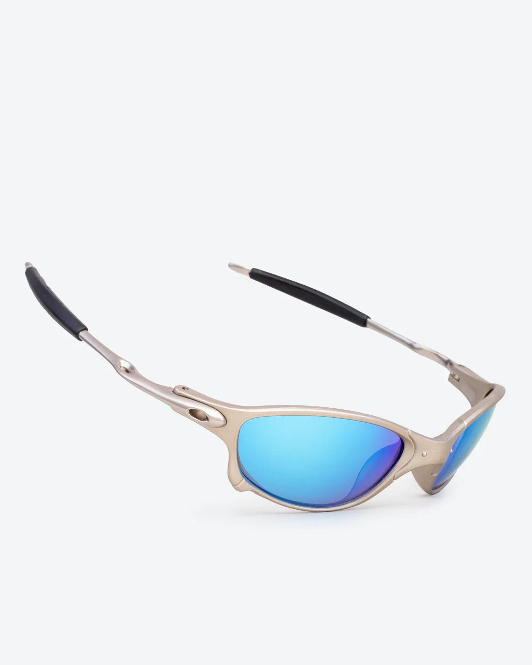 Vanguard - Blue Mirrored Lenses, Matte Silver Frame