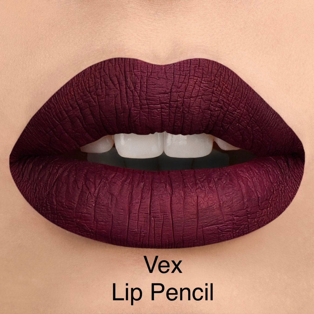 RETRACTABLE MATTE LIP PENCILS with SHEA BUTTER 9 Rich, Smudge‑Resistant Shades