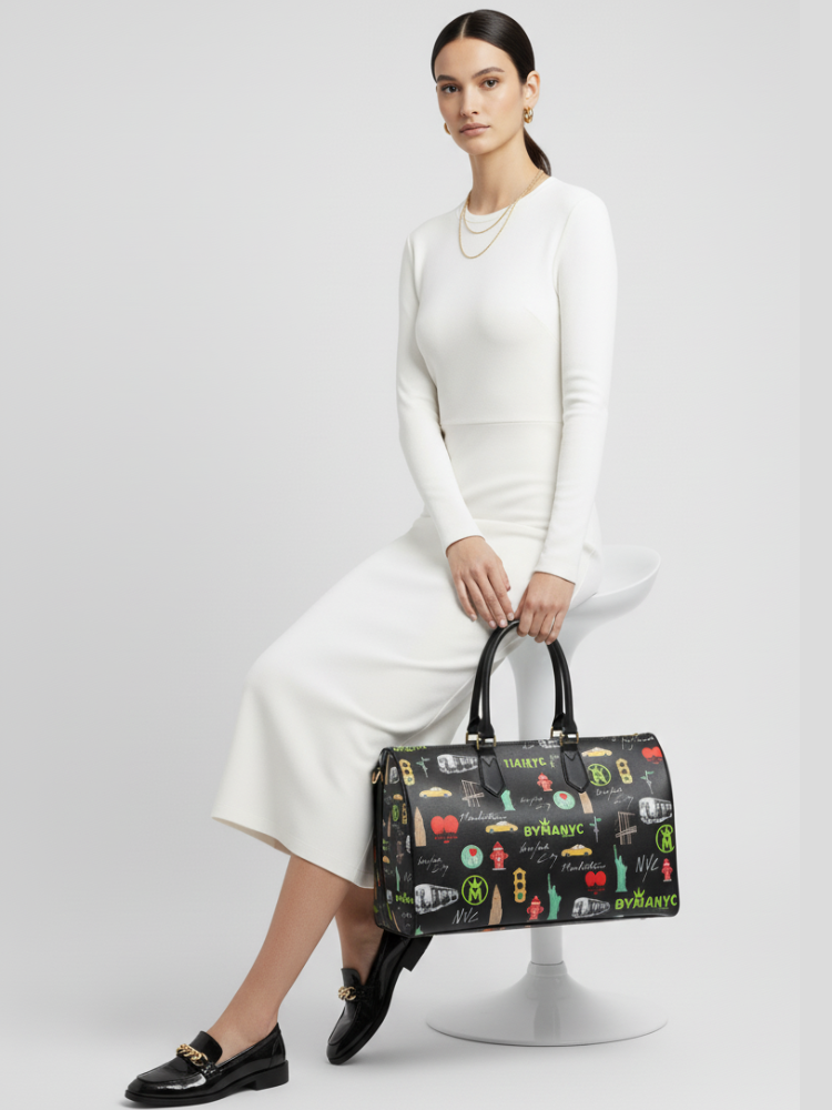 Hand Bag SANS PARALLÈLE – BYMANYC ® New York Vegan Luxury Style