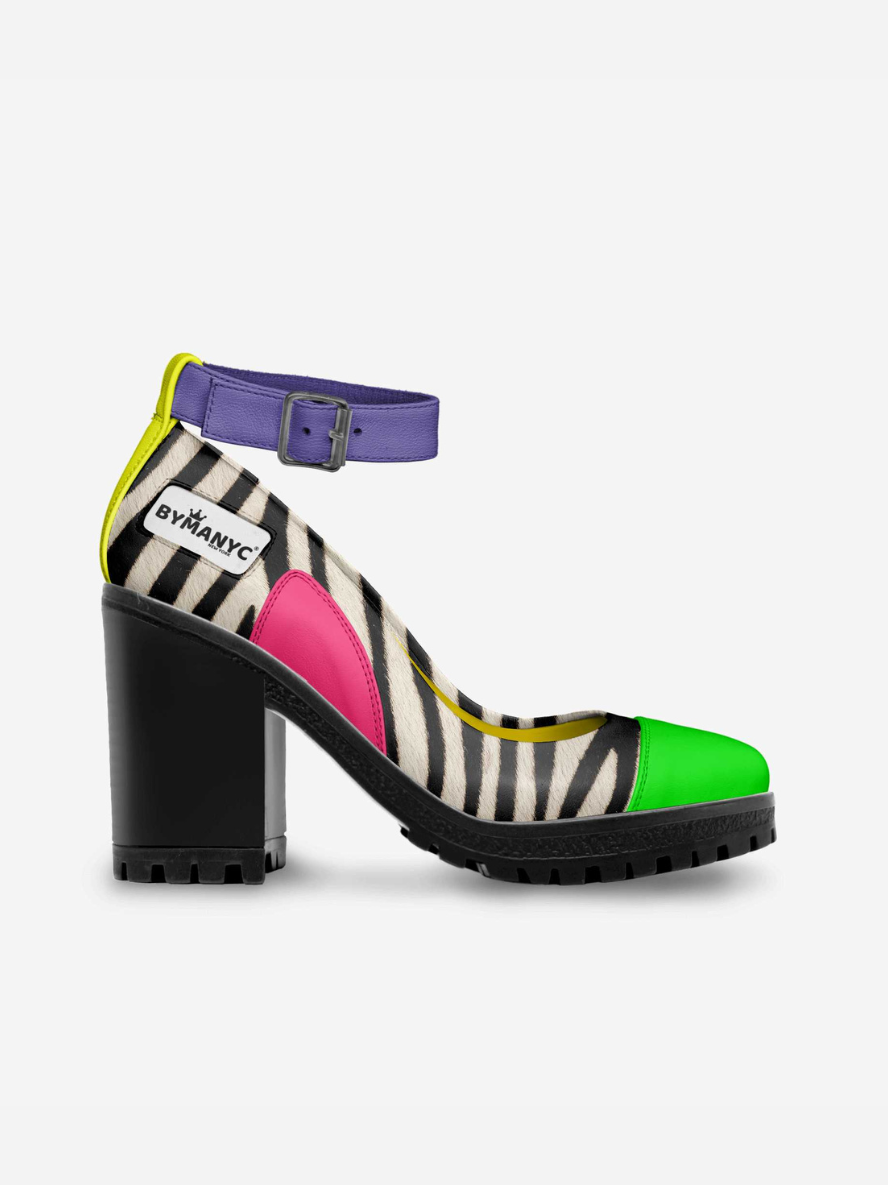 Vegan Women’s Stiletto Shoe BYMANYC ® New York – LITTLE ITALY Chic