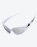 VERVE - Smoke Mirrored Lenses, White Frame