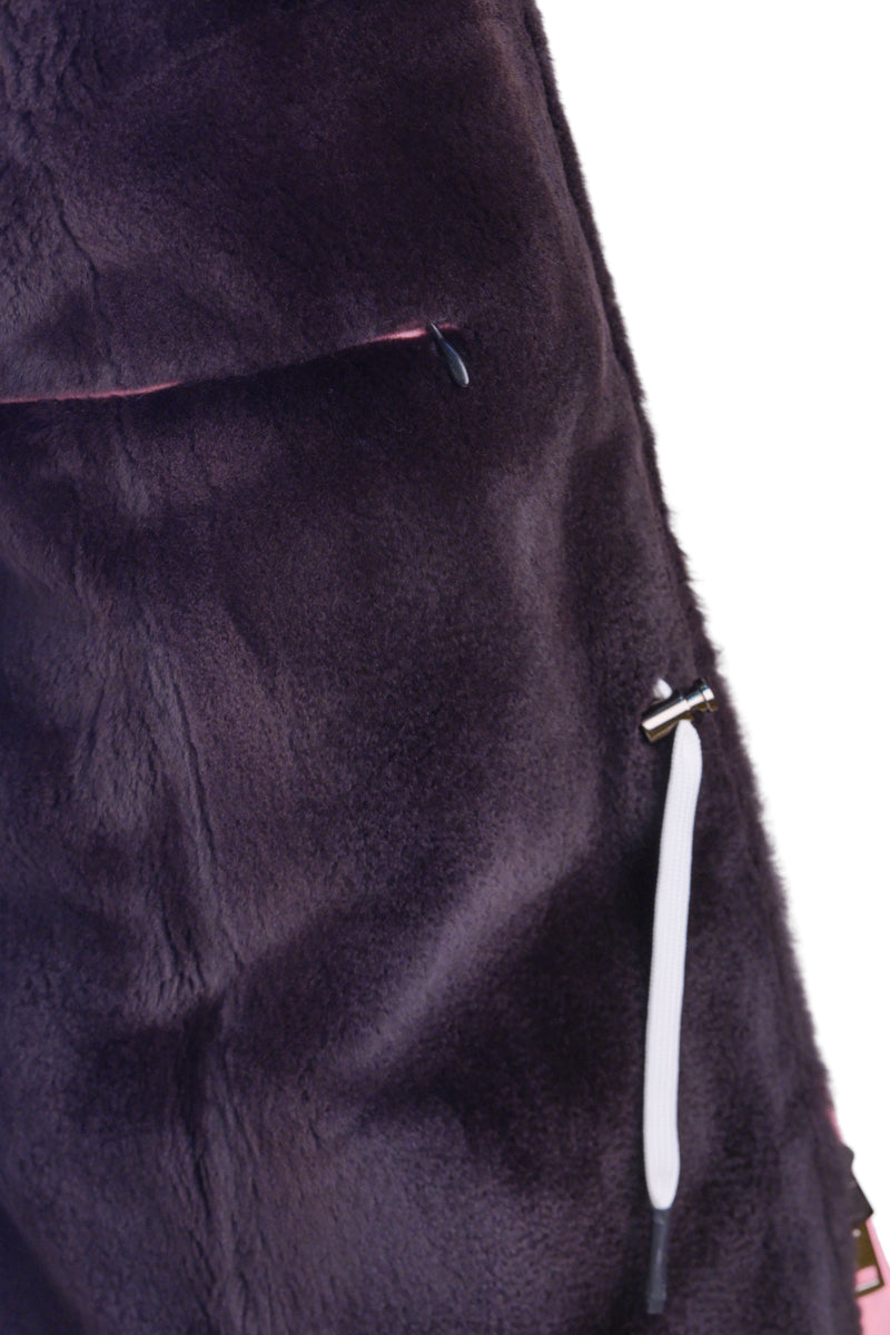 Kired by Kiton KONE Cashmere-Mink Fur Overcoat