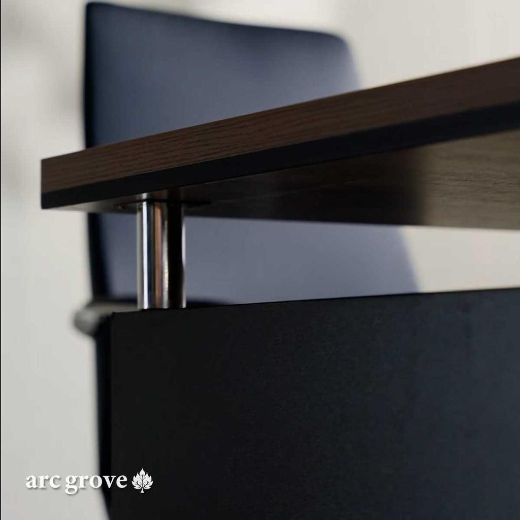 Harwood · Small L-Shaped Executive Desk