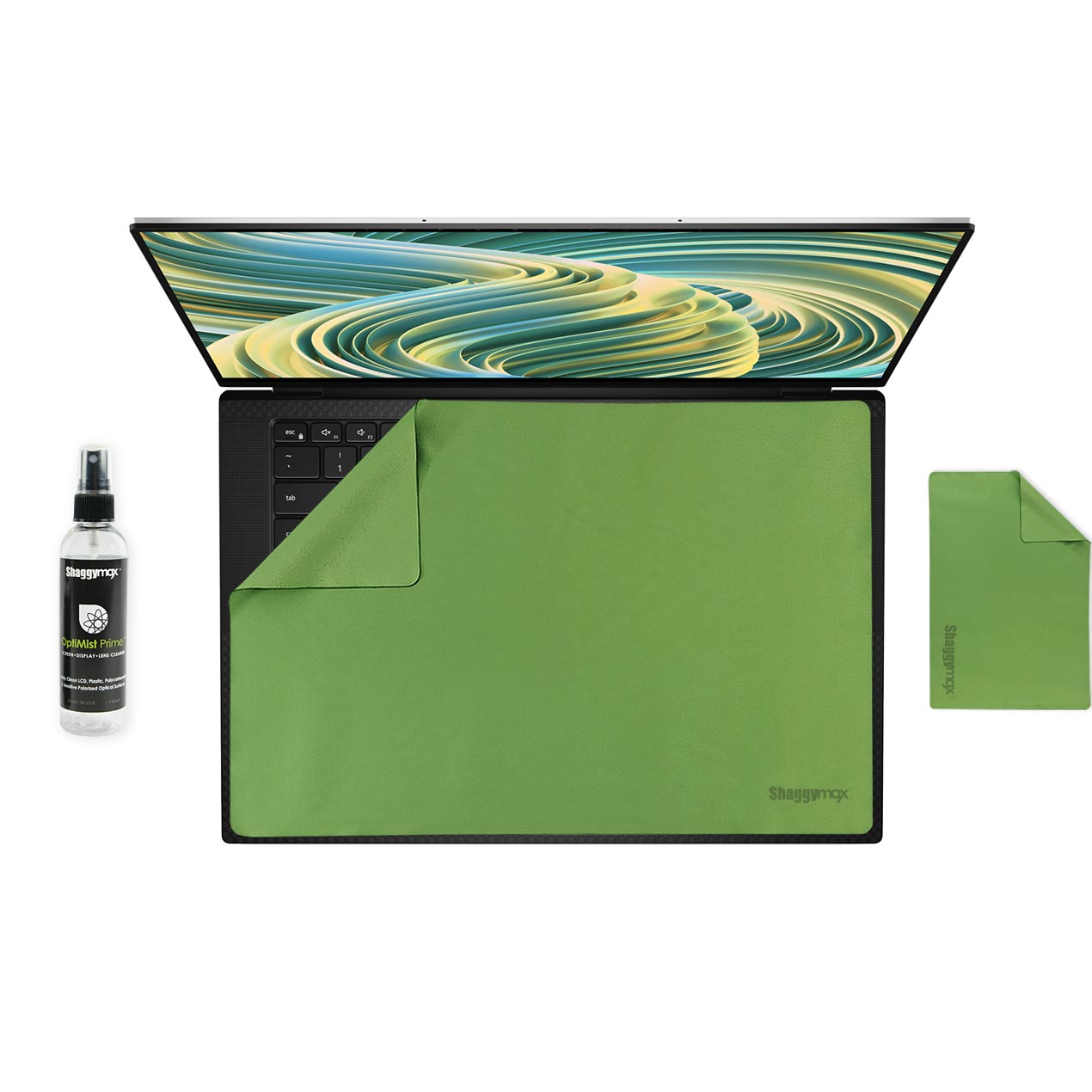 Dell XPS 15 Laptop Screen Protector Keyboard Cover Cleaner Kit UnderWare Pac