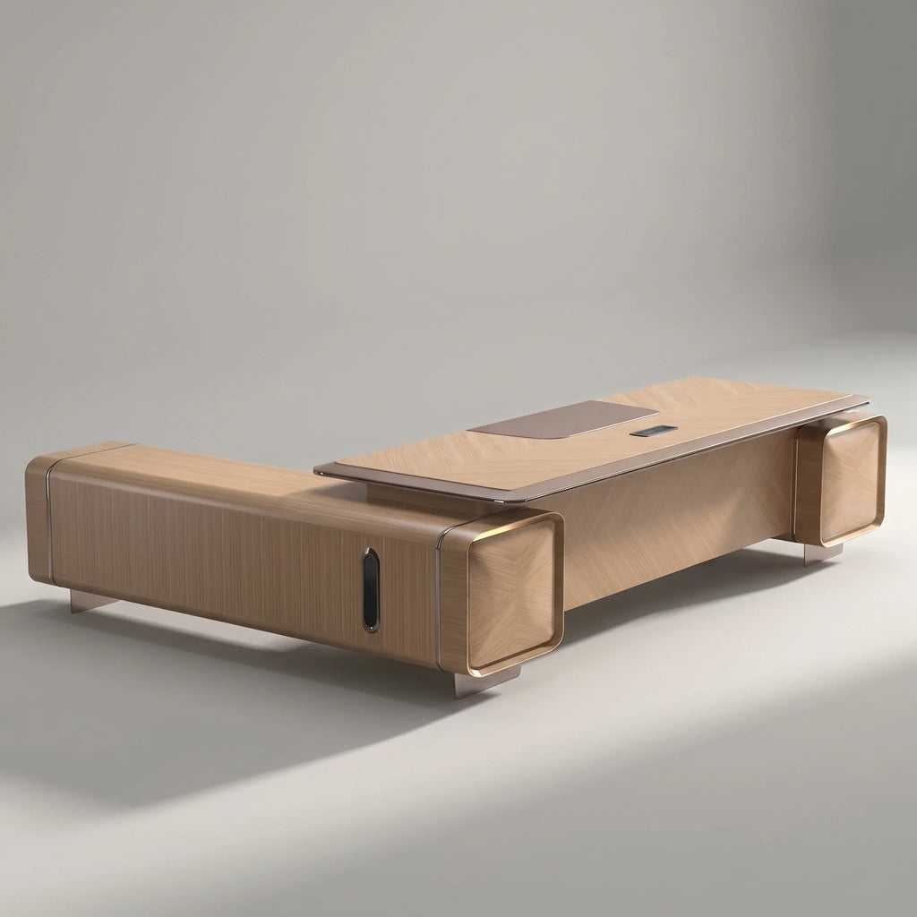 Sovra · Modern L-Shaped Executive Desk