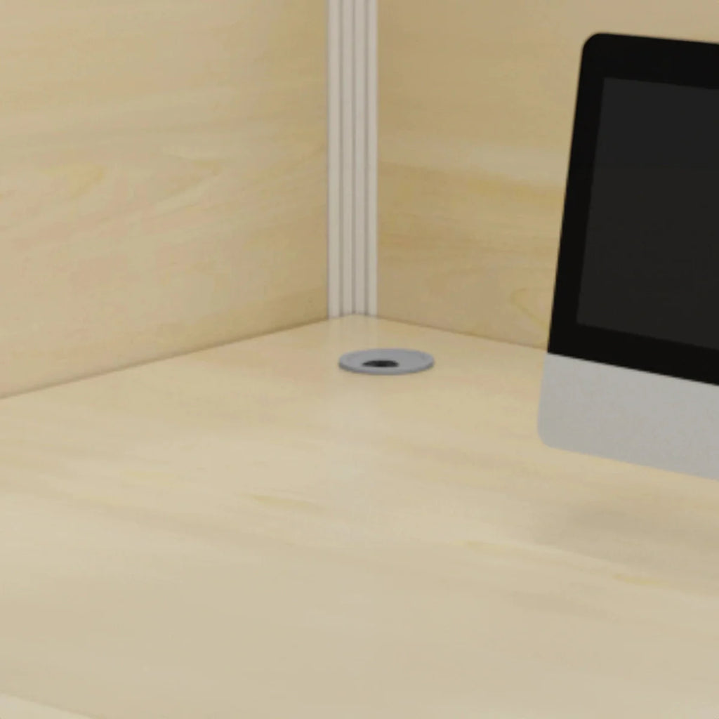 Adler · L-Shaped Cubicle Workstation