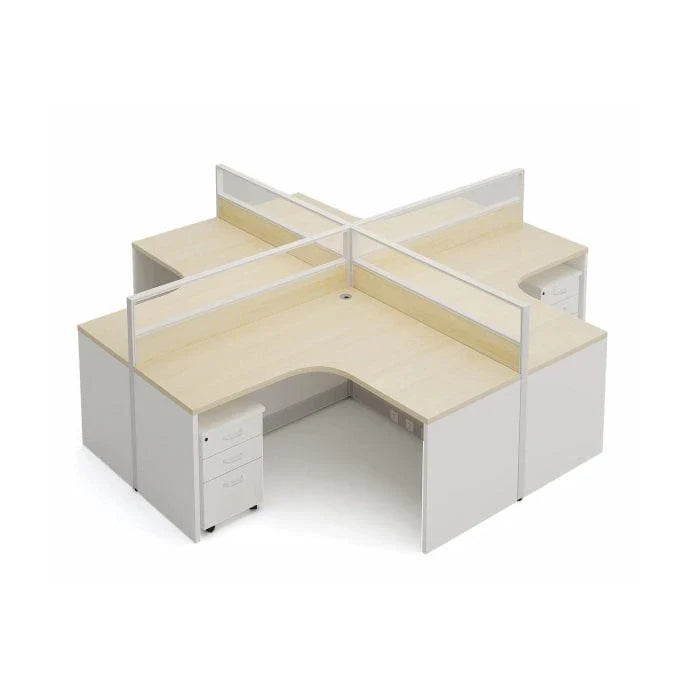 Adler · L-Shaped Cubicle Workstation