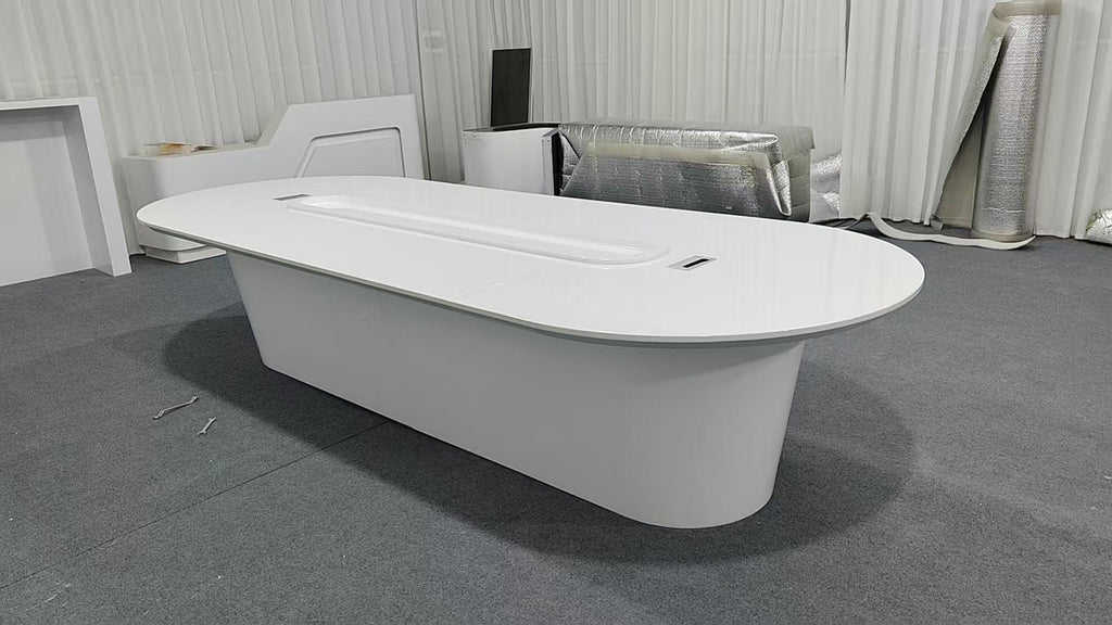 Amica · White Conference Room Table