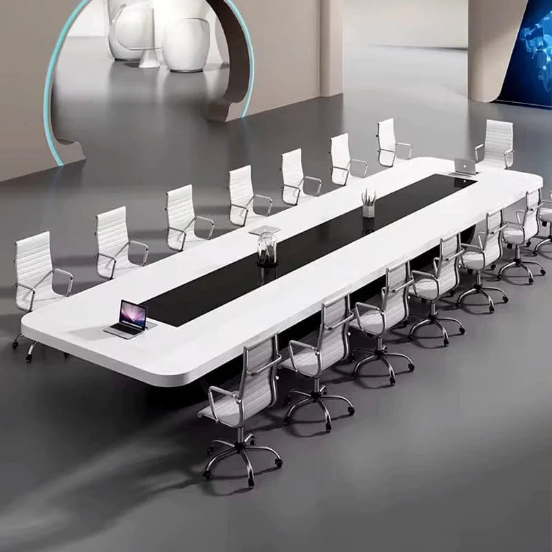 Paxum · White Conference Room Table for Executive Boardroom