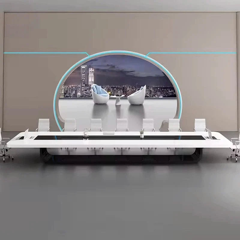 Paxum · White Conference Room Table for Executive Boardroom