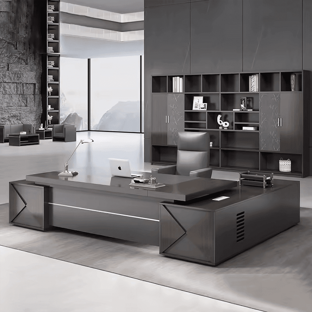Exeter · Modern Executive L-Shaped Desk