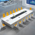Amix · White Conference Room Table
