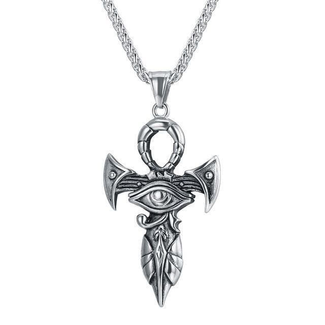 Ancient Egypt The Eye Of Horus Ankh Necklace