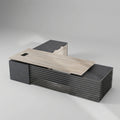 Anderson · L-Shaped Executive Standing Desk, Adjustable Height