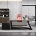 Worley · Modern L-Shaped Executive Desk