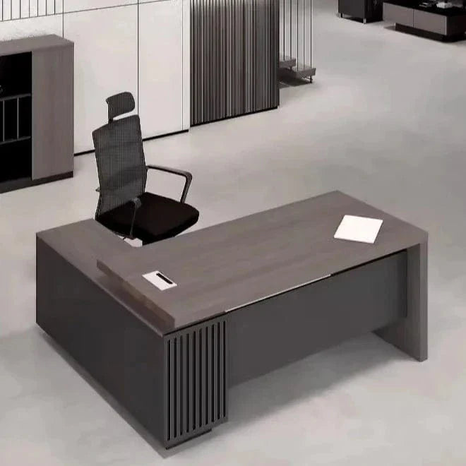 Mercer · Modern Executive L-Shaped Desk