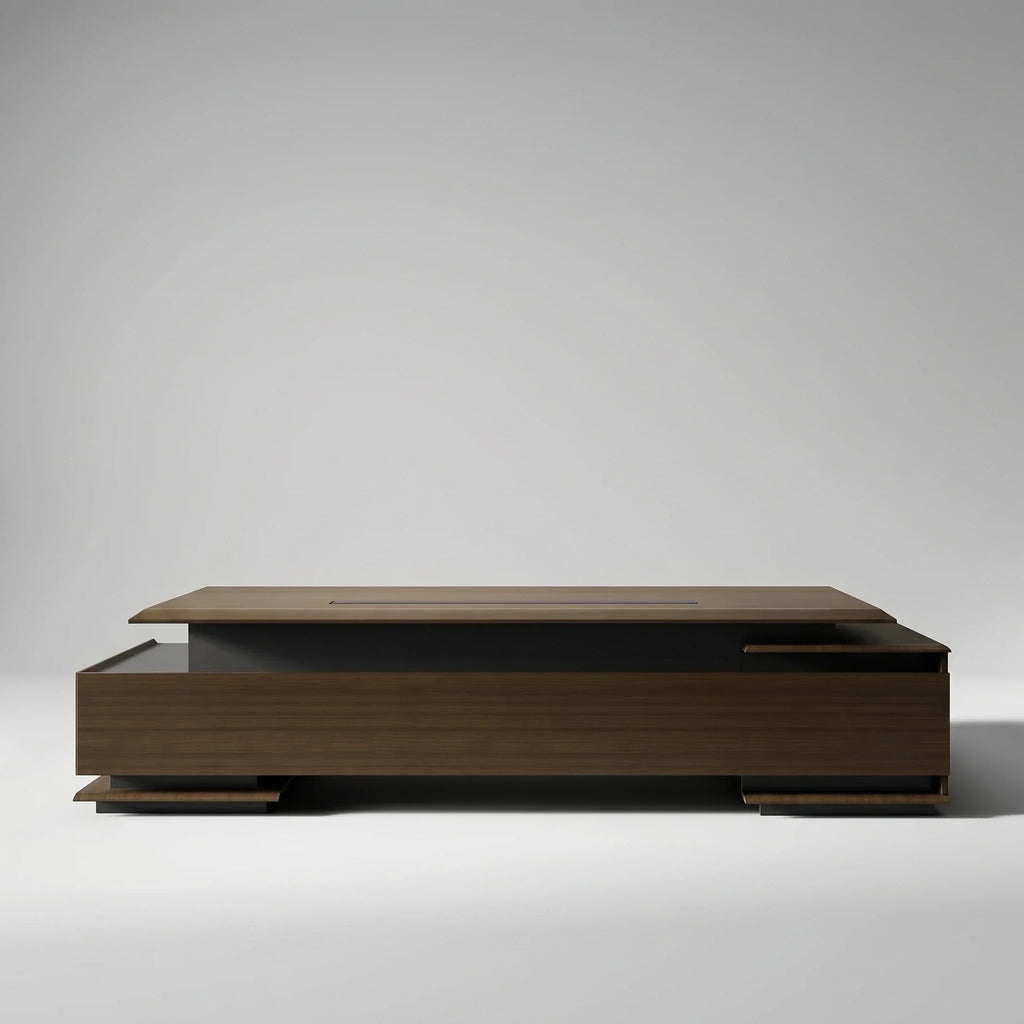 Aspen · Modern L-Shaped Executive Desk
