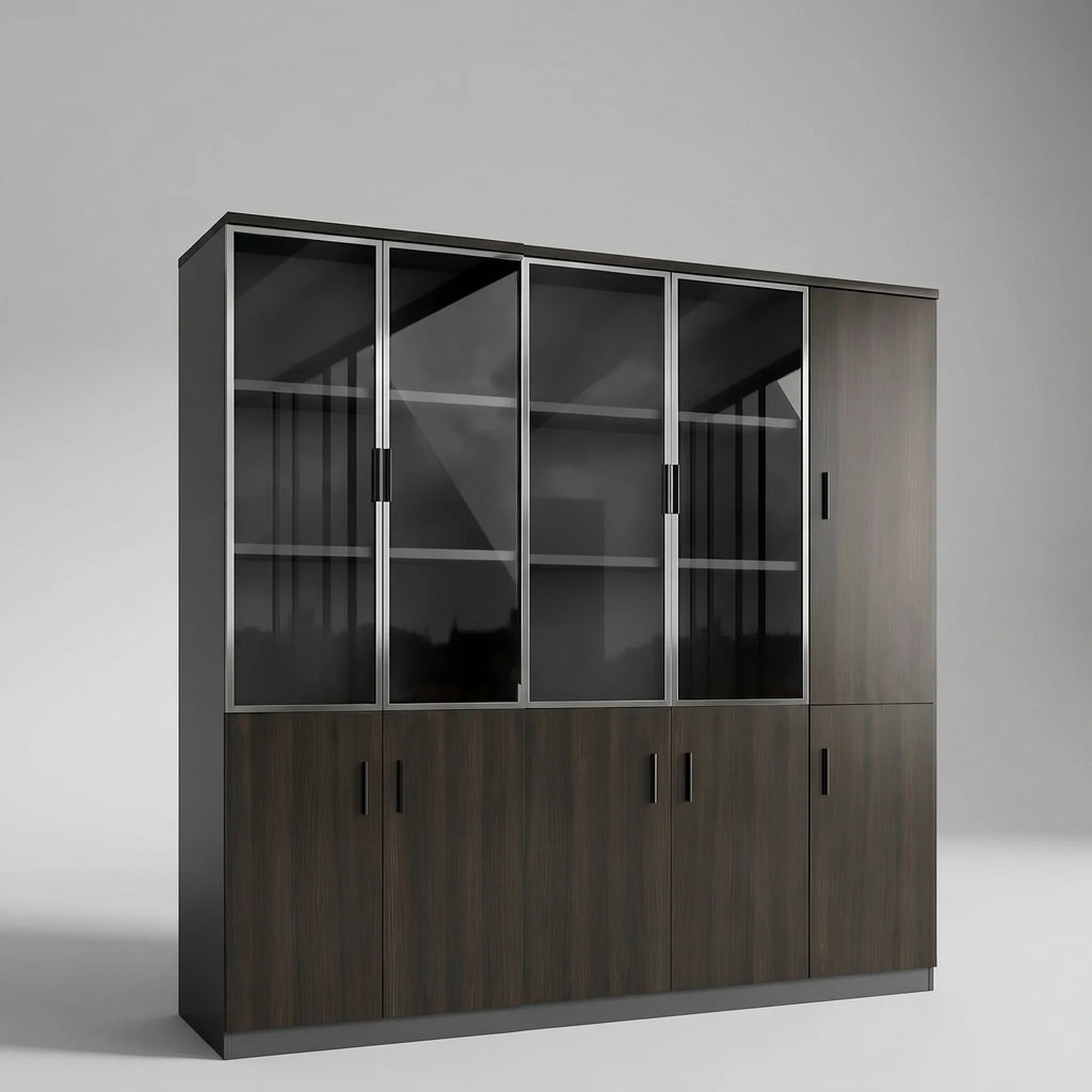 Aurora · Office Cabinets & Open Shelving
