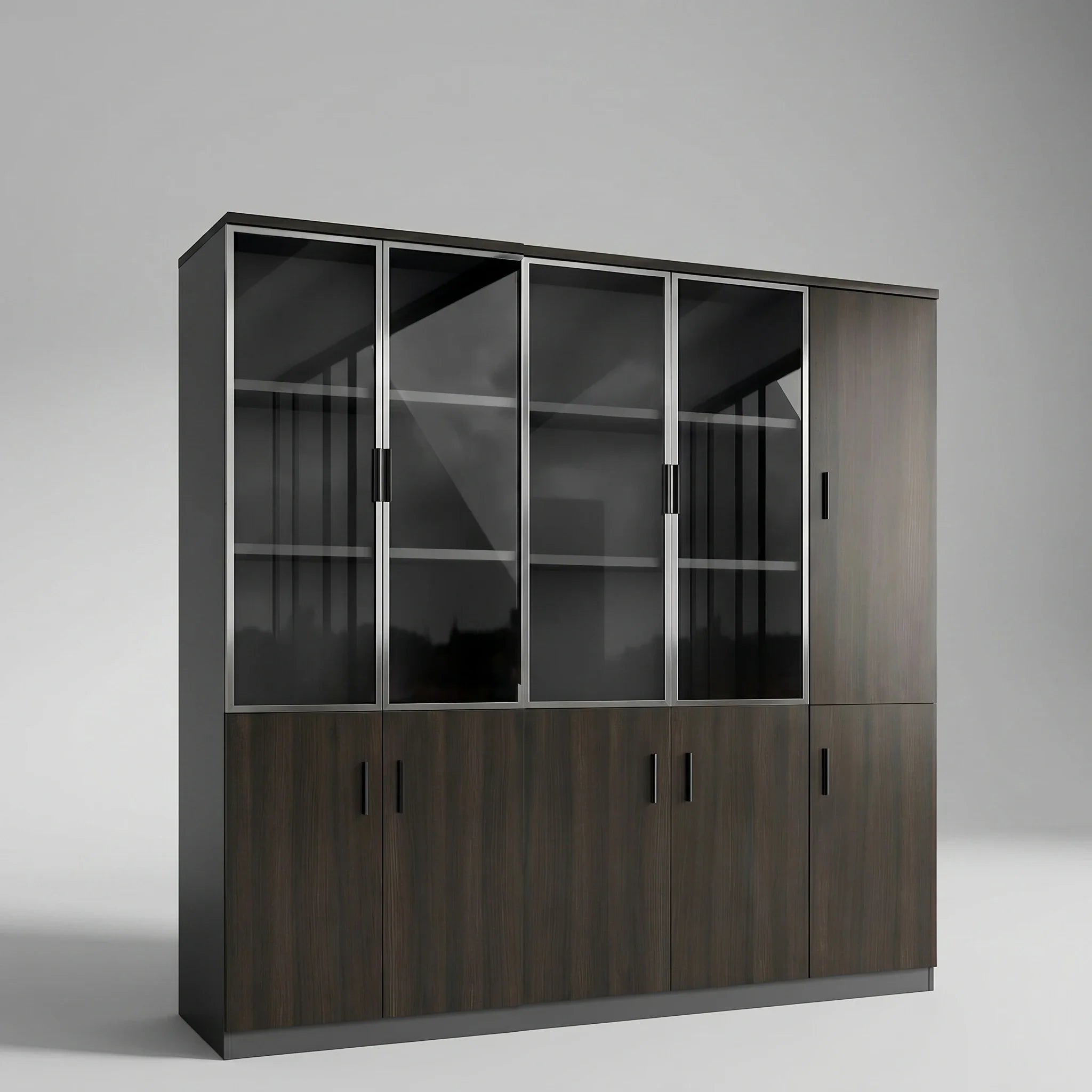 Aurora · Office Cabinets & Open Shelving