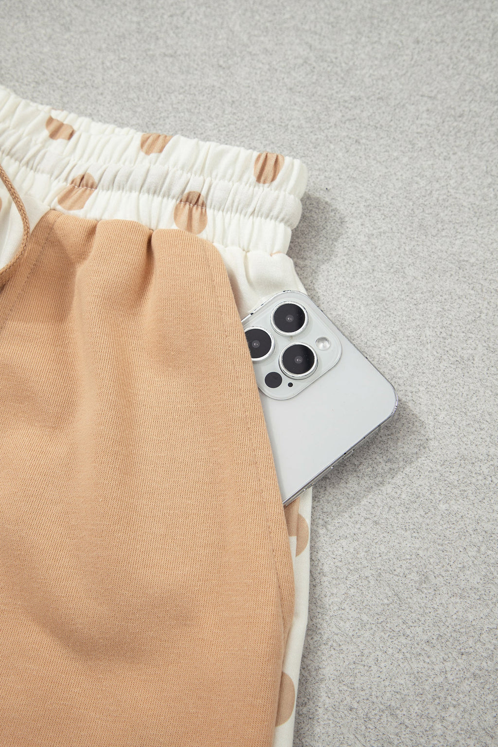 Zoey Pullover Patch Pocket Casual Shorts Set
