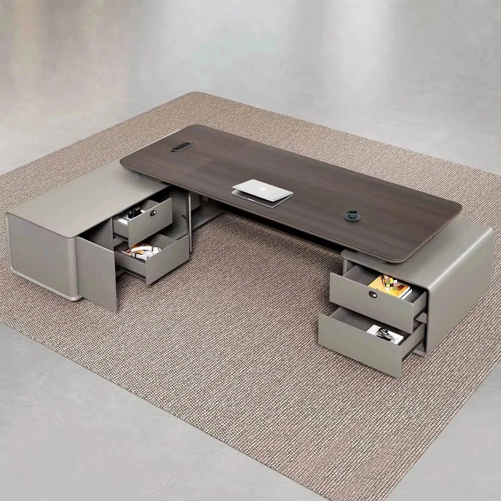 Magill · Modern L-Shaped Executive Desk